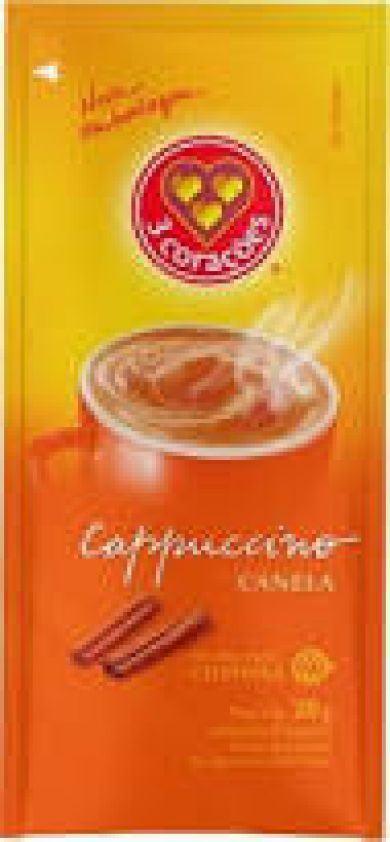 Cappuccino 3 Corações sache canela