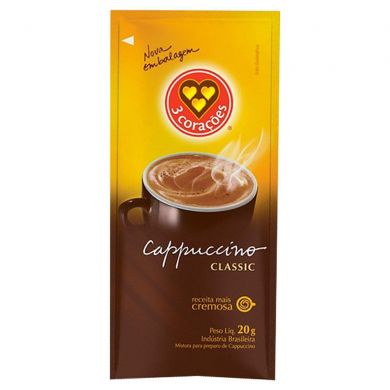 Cappuccino 3 Corações sache classic