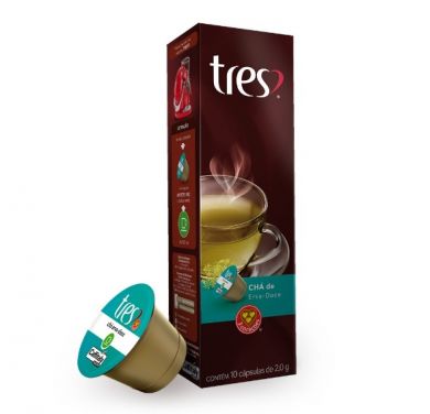 Cápsula TRES chá erva doce