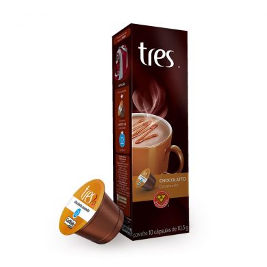 Cápsula TRES chocolatto caramelo