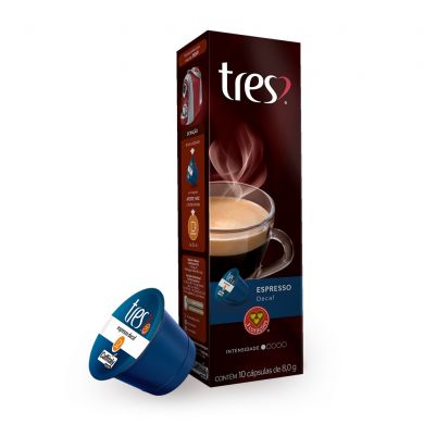 Cápsula TRES espresso Decaf