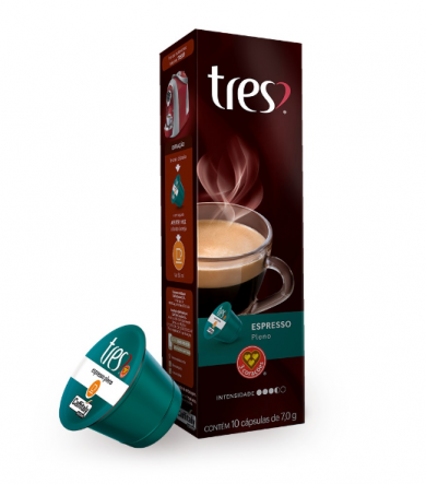 Cápsula TRES espresso Pleno
