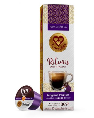 Cápsula TRES espresso Rituais Mogiana Paulista