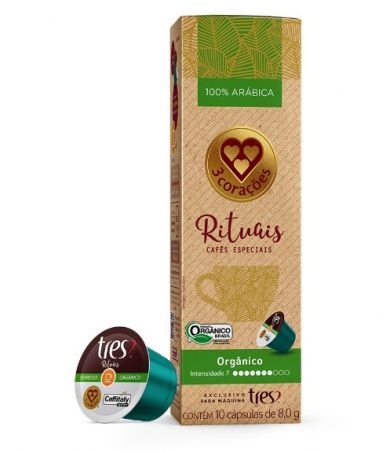 Cápsula TRES espresso Rituais Orgânico