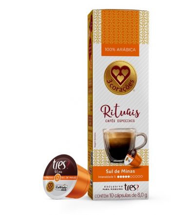 Cápsula TRES espresso Rituais Sul de Minas